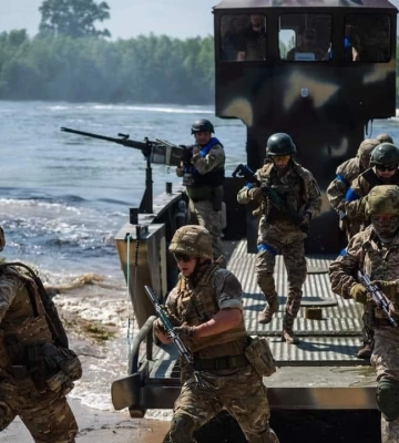 Росіяни побоюються, що ЗСУ можуть форсувати Дніпро у Херсонській області – ISW