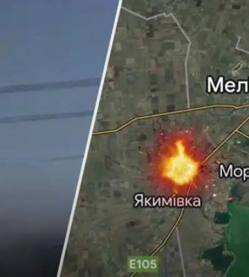 Мощные взрывы прогремели под оккупированным Мелитополем: поднимаются столбы дыма 