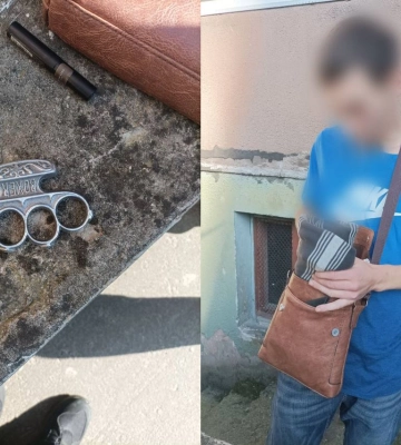 Погрожував скоїти самогубство: у Рівному поліцейські затримали чоловіка з кастетом