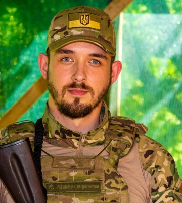 Колишній поліцейський повернувся з США на Батьківщину і вступив до лав Нацгвардії