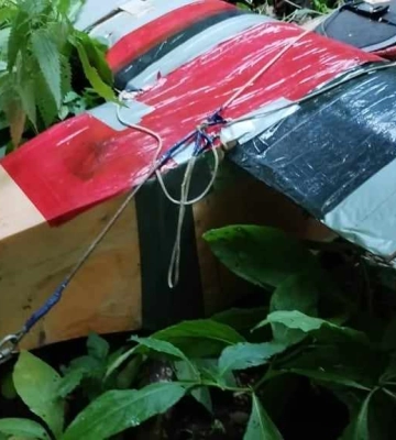 На Закарпатті виявили безпілотник, яким намагалися переправити сигарети до Румунії (ФОТО)