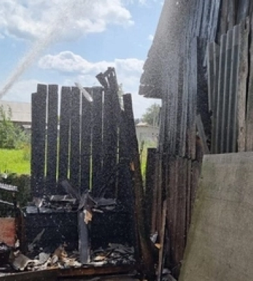 На Рівненщині вогнеборці ліквідували пожежу