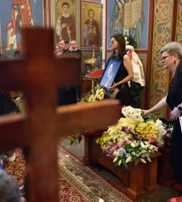 У Михайлівському соборі. У Києві попрощалися з письменницею Вікторією Амеліною
