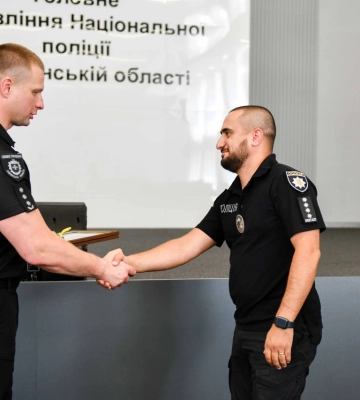 На Рівненщині сьогодні вітають поліцейських