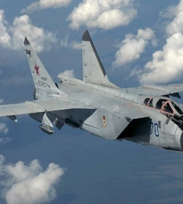 В России потерпел крушение истребитель МиГ-31