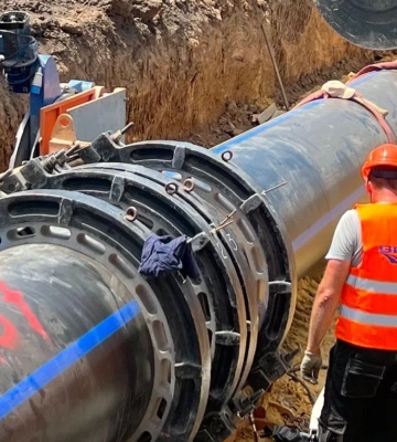 В Україні розпочали будівництво водогону до постраждалих через підрив Каховської ГЕС областей