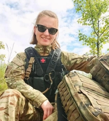 «Опікове відділення від передової не дуже відрізняється», - лікарка з Луцької громади пішла на війну 