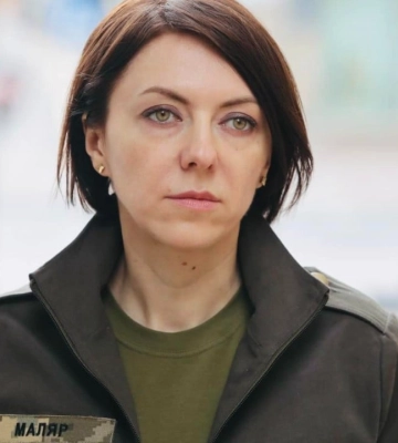 Враг не может продвигаться: Маляр заявила, что россияне застряли в Бахмуте