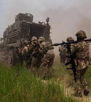 Сили оборони продовжують ведення наступальної операції на Мелітопольському та Бердянському напрямках, - Генштаб