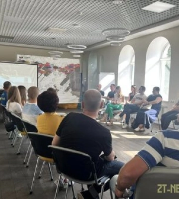 У Житомирі обговорили реконструкції в Гідропарку