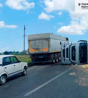 На трасі в Одеській області сталася аварія