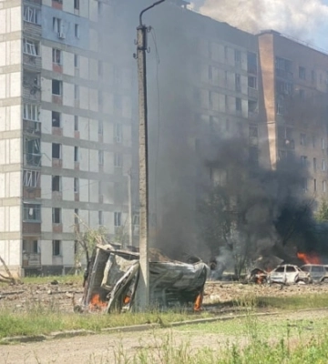 Вночі армія РФ завдала ракетного удару по Дружківці
