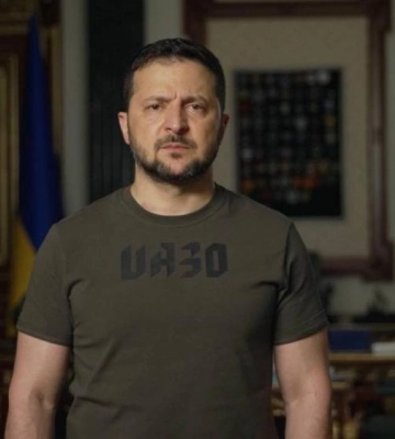 Звернення Володимира Зеленського наприкінці 496-го дня війни