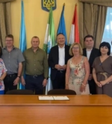 Делегація з німецького округу Оффенбах відвідала Берегове