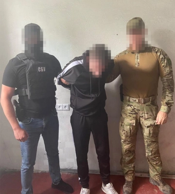 Затримано зрадника, який шпигував за проукраїнськими партизанами на окупованих територіях Запорізької області, - СБУ. ФОТО