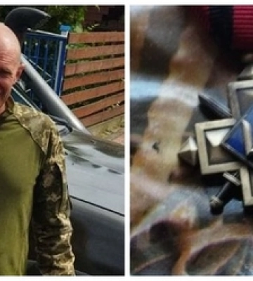 Захисник з Любомльщини, який нещодавно одружився й воює під Бахмутом, отримав «Золотий хрест»