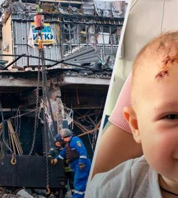 9-місячну дівчинку, яка постраждала у Краматорську, виписали з лікарні