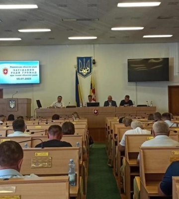 Рятувальники Рівненщини взяли участь в роботі Ради громад області