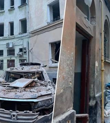 Во Львове ракета попала в многоэтажку: появились ужасающие кадры с места прилета