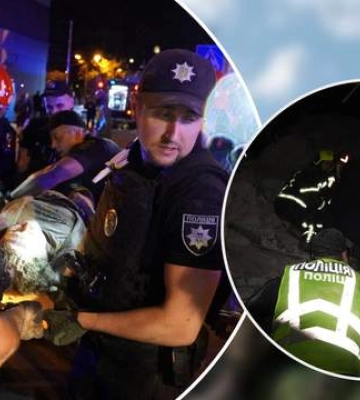 &quot;Нічний напад на мирних людей&quot;: МВС показало кадри порятунку постраждалих після удару по Львову