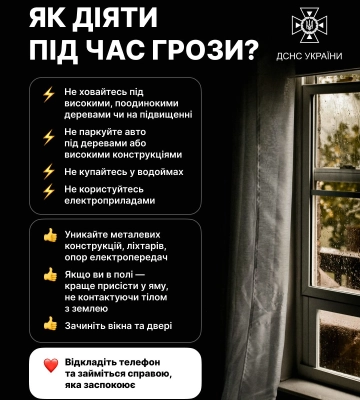 На Сумщині очікується погіршення погодних умов