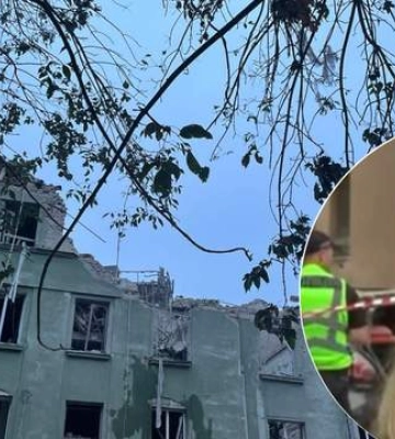 Кадри зі Львова одразу після удару російської ракети