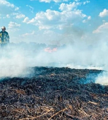 У Кривому Розі очікується висока пожежна небезпека