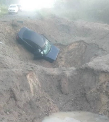 На дорозі на Волині під час грози здетонувала міна. Що відомо