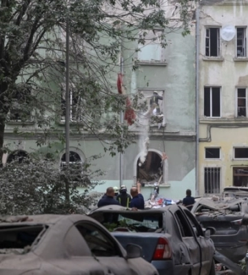 У Львові росіяни влучили по буферній зоні об’єкта Всесвітньої спадщини ЮНЕСКО