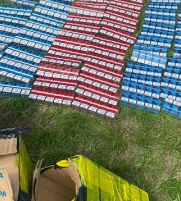 У Нововолинську вилучили контрафактні цигарки вартістю 200 тисяч гривень (Фото)