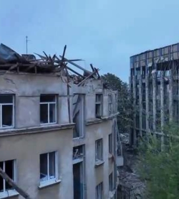Російська бомба частково знищила будівлю технологічного бізнес-центру LvivTechCity у Львові