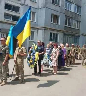 На Полтавщині попрощалися з військовослужбовцем Олександром Андрійчуком