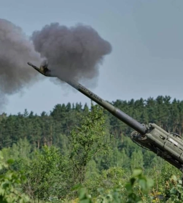 Карта бойових дій в Україні 7 липня