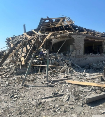Поліція показала наслідки «прильотів» на Харківщині 
