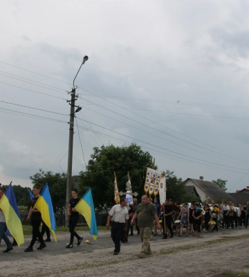 На Волині поховали Героя Ігоря Паламаря, який підірвався на ворожій міні