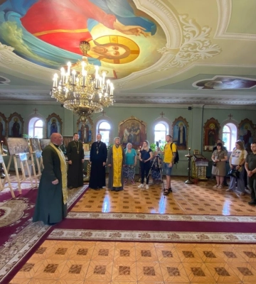 Прикордонникам передали ікону «Ангела охоронця», яка була винятково написана для охоронців держрубежів