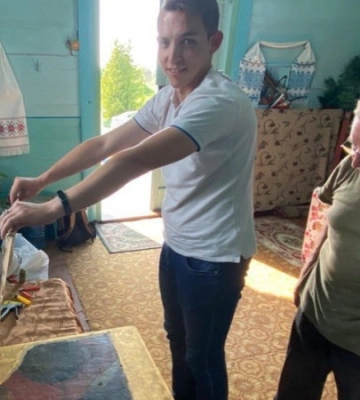 На горищі волинського храму під образом знайшли приховану ікону XVIII століття