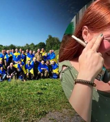 Украинка на границе узнала, что мужа вернули из плена и отправилась во Львов: трогательное видео