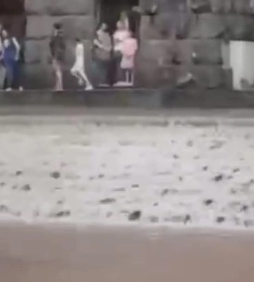 Киев накрыл сильный ливень, подтопило даже ТЦ Ocean Plaza: видео