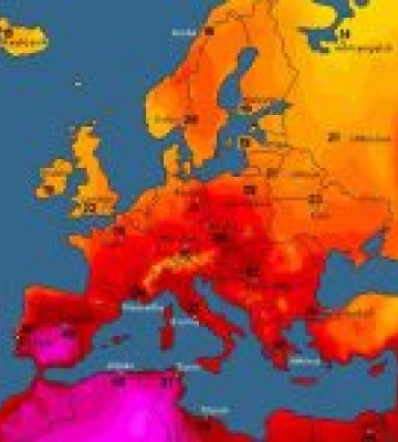 Завтра максимальна температура повітря в більшості областей України становитиме комфортні 23-28 градусів тепла