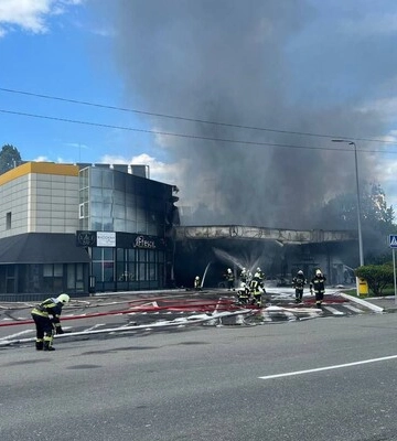 У Києві сталася пожежа на АЗС – троє постраждалих