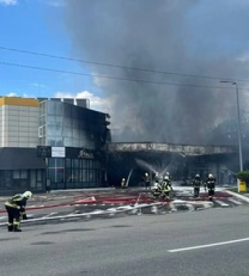 Пострадали три человека: новые подробности пожара на АЗС в Киеве