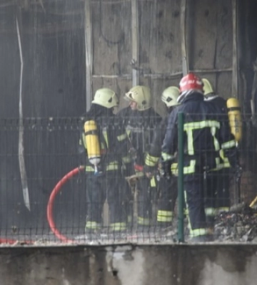 У Києві ліквідували пожежу на АЗС