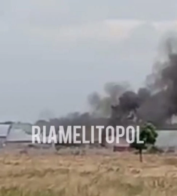 Под Мелитополем ВСУ накрыли позиции рашистов (видео)