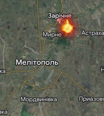 В окупованому Мелітополі пролунав потужний вибух, - мер