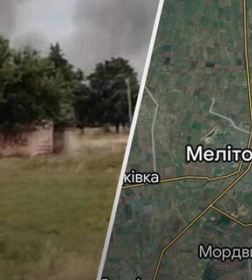 Поблизу Мелітополя прогримів потужний вибух в районі бази окупантів