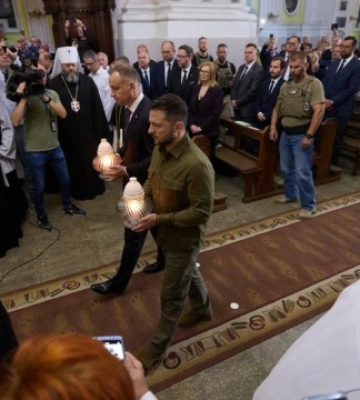 Вшанування пам&#039;яті жертв Волинської трагедії Зеленським і Дудою є символічним жестом – історик