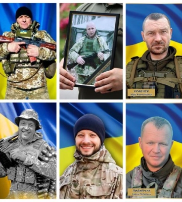 Залишилися матері, дружини, діти: на Рівненщині попрощалися з шістьма Воїнами