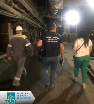 Обвал даху Курахівської ТЕС - за фактом загибелі та поранення людей розпочато розслідування (ФОТО)