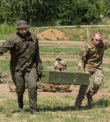 Стало відомо, як відбуваються тренування бійців штурмової бригади «Гвардії наступу» (ФОТО)